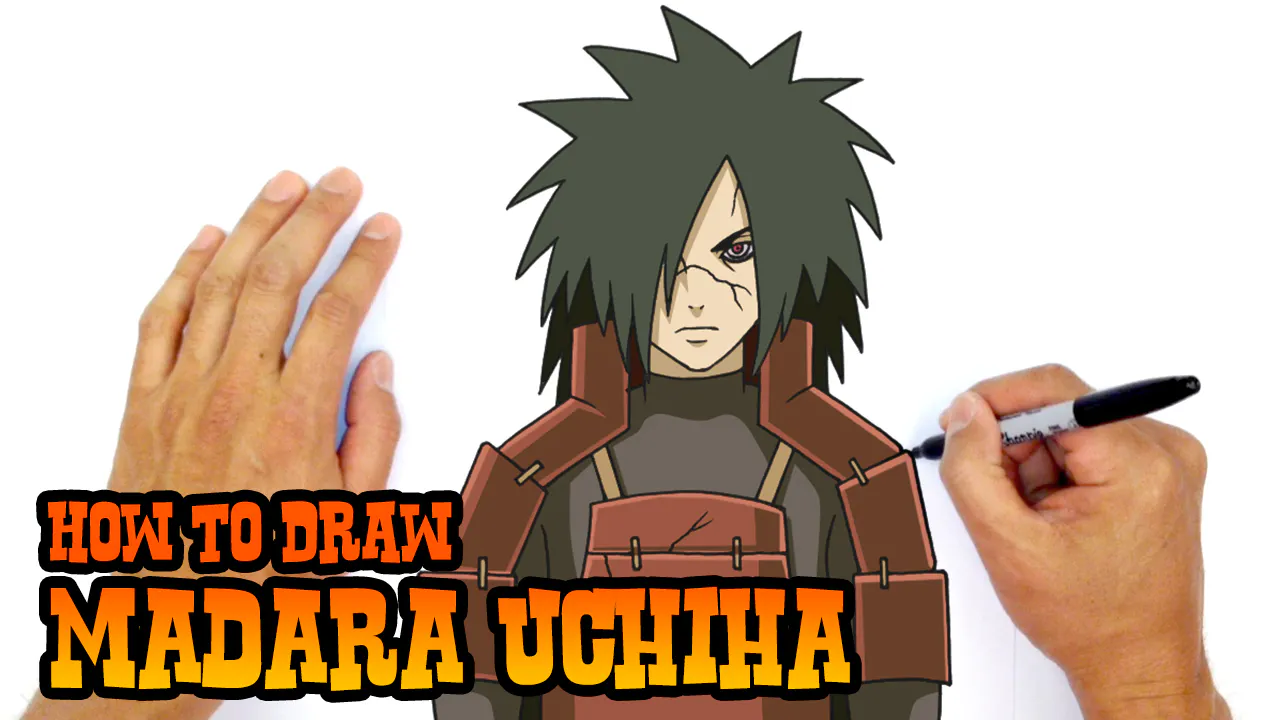 How to Draw Madara Uchiha | Naruto - C4K ACADEMY